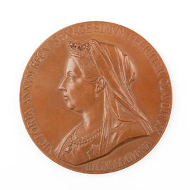 Queen Victoria Diamond Jubilee medal (Version 1)
