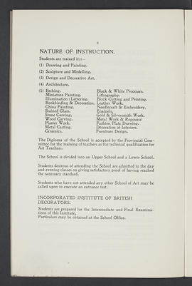 General prospectus 1924-25 (Page 8)