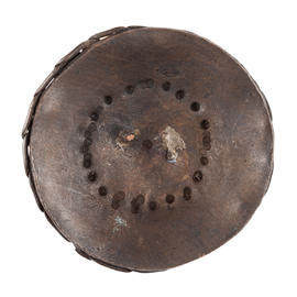 Round copper button/brooch (Version 2)