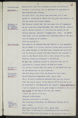 Minutes, May 1909-Jun 1911 (Page 2, Version 1)