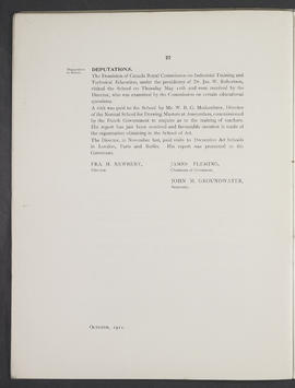 Annual Report 1910-11 (Page 22)