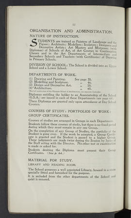 Prospectus 1909-1910 (Page 22)