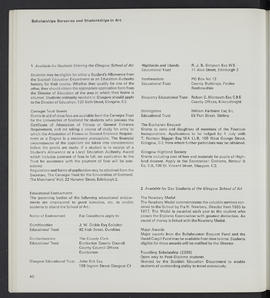 General prospectus 1971-1972 (Page 40)