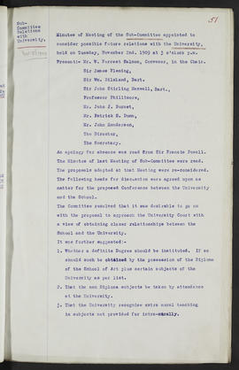 Minutes, May 1909-Jun 1911 (Page 51, Version 1)