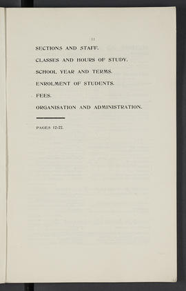 General prospectus 1911-1912 (Page 11)
