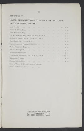 Annual Report 1917-18 (Page 15)