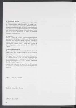Annual Report 1991-92 (Page 6)