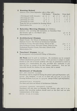 General Prospectus 1960-61 (Page 16)