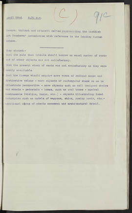 Minutes, Oct 1916-Jun 1920 (Page 91C, Version 1)