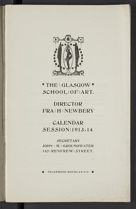 General prospectus 1913-1914 (Page 1)