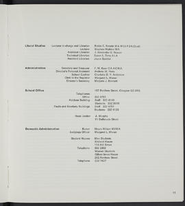 General prospectus 1973-1974 (Page 11)