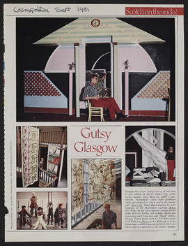 Newspaper cutting: Gutsy Glasgow