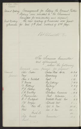 Minutes, Apr 1890-Mar 1895 (Page 133, Version 2)