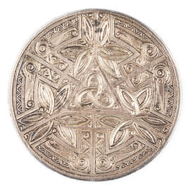Engraved silver coin (Version 1)
