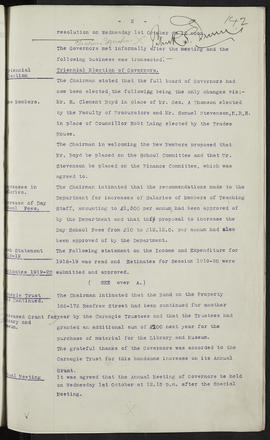 Minutes, Oct 1916-Jun 1920 (Page 142, Version 1)