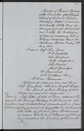 Minutes, Apr 1854-Mar 1882 (Page 161, Version 1)