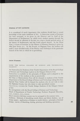 General prospectus 1961-62 (Page 31)