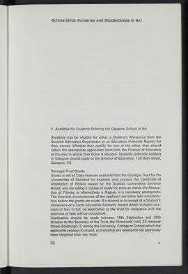 General prospectus 1968-1969 (Page 33)