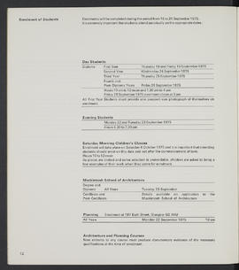 General prospectus 1975-1976 (Page 12)