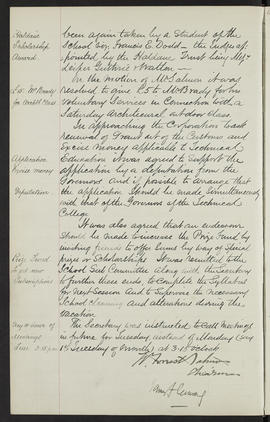 Minutes, Apr 1890-Mar 1895 (Page 85, Version 2)