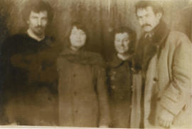 Photograph of four people