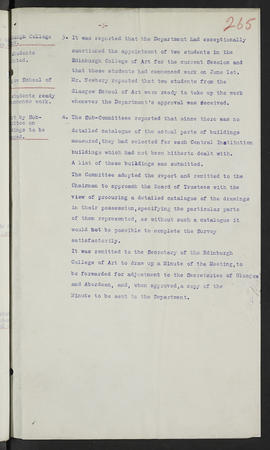 Minutes, May 1909-Jun 1911 (Page 265, Version 1)