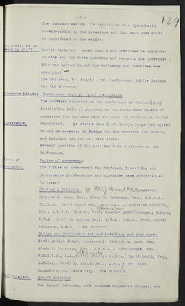Minutes, Oct 1916-Jun 1920 (Page 129, Version 1)