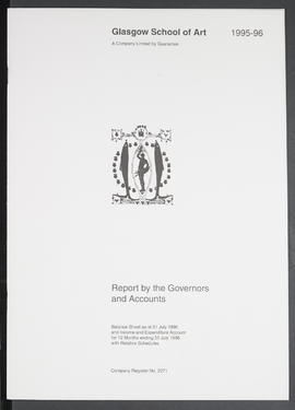 Annual Report 1995-96 (Front cover, Version 1)
