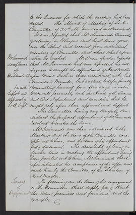 Minutes, Apr 1854-Mar 1882 (Page 159, Version 2)