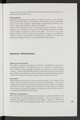 General prospectus 1961-62 (Page 21)