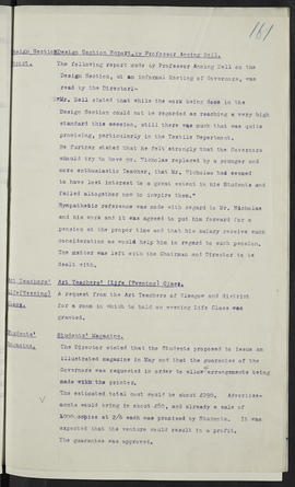 Minutes, Oct 1916-Jun 1920 (Page 161, Version 1)