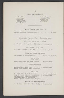 Annual Report 1883-84 (Page 22)