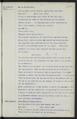 Minutes, May 1909-Jun 1911 (Page 230, Version 1)