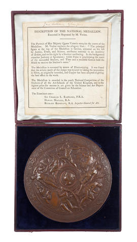 National Art Competition medal (Version 1)