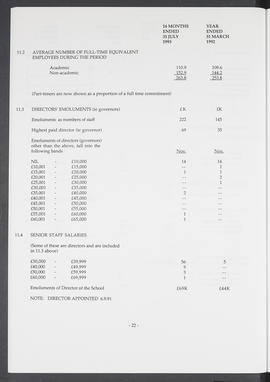 Annual Report 1992-93 (Page 22)