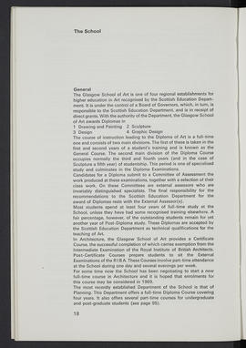 General prospectus 1968-1969 (Page 18)