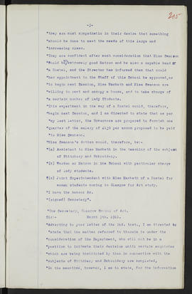 Minutes, May 1909-Jun 1911 (Page 205, Version 1)