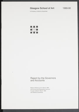 Annual Report 1989-90 (Front cover, Version 1)