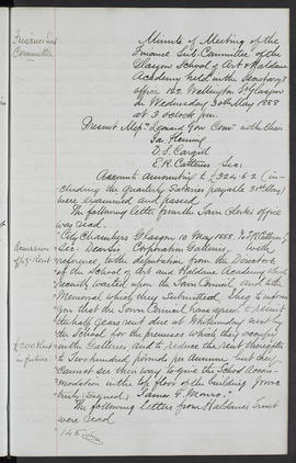 Minutes, Apr 1882-Mar 1890 (Page 116, Version 1)