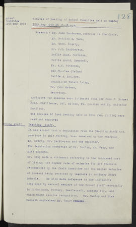 Minutes, Oct 1916-Jun 1920 (Page 128, Version 1)