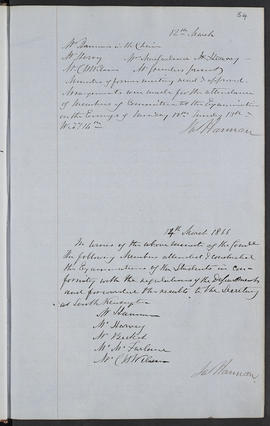 Minutes, Apr 1854-Mar 1882 (Page 54, Version 1)