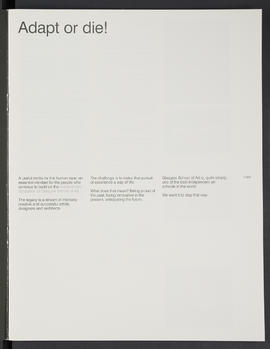 The Glasgow School of Art subject booklet (Page 1)