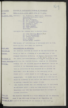 Minutes, Oct 1916-Jun 1920 (Page 167, Version 1)
