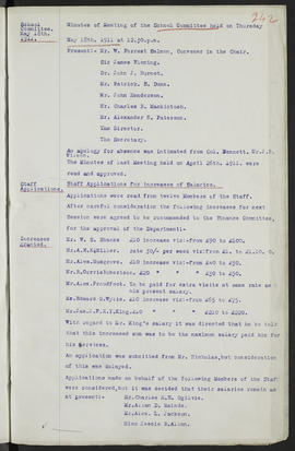 Minutes, May 1909-Jun 1911 (Page 242, Version 1)