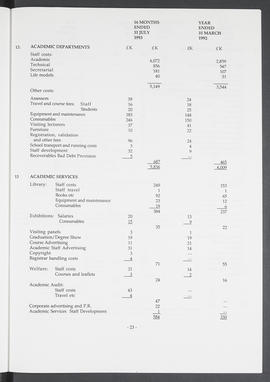 Annual Report 1992-93 (Page 23)