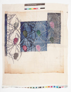 Textile related to the Mackintosh Interpreted exhibition