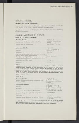 General prospectus 1916-1917 (Page 25)