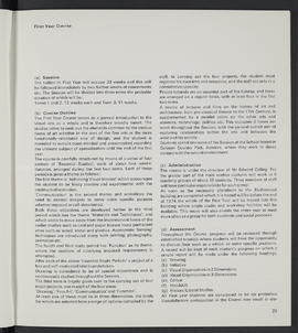 General prospectus 1974-1975 (Page 23)