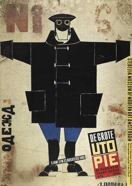 Poster for exhibition 'De Grote Utopie de Russiche Avant-Garde 1915-1932', The Netherlands