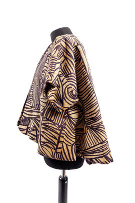 Printed hessian jacket (Version 2)